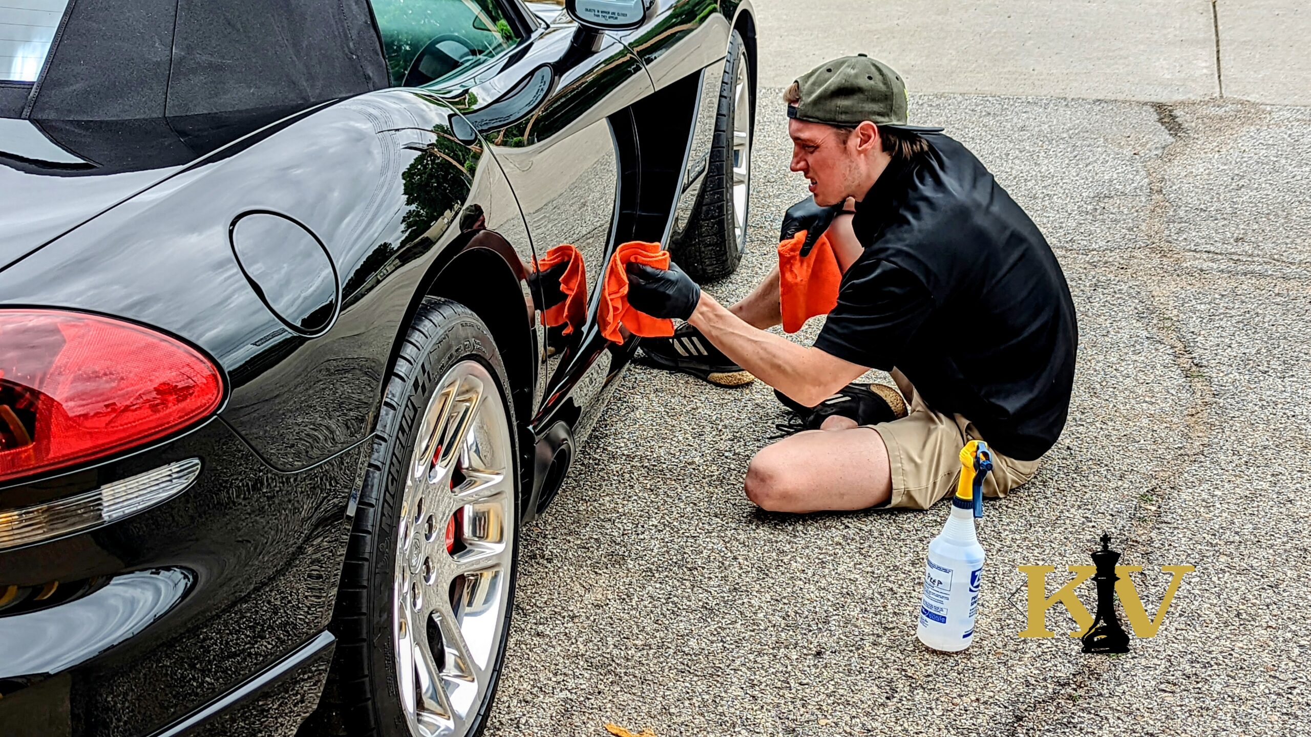 Checking for High Spots During Ceramic Coating Installation 